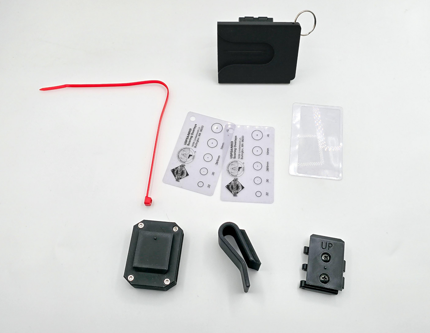 RO Overlay Companion Lite – USPSA Card Holder with Mount & Accessory Pocket