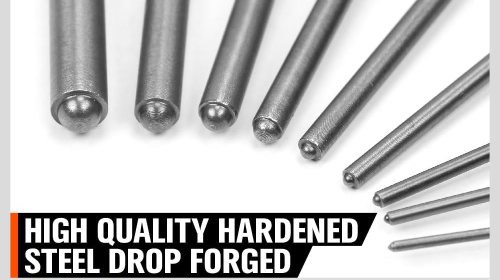 9 pcs Roll Pin Punch Set | Recommended Tool for Trigger & FCU Installations