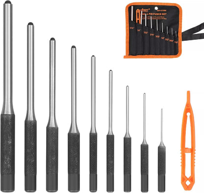 9 pcs Roll Pin Punch Set | Recommended Tool for Trigger & FCU Installations