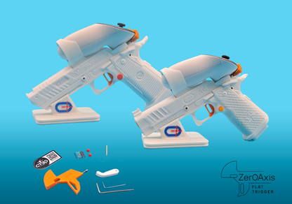 Zer0Axis Flat Trigger System Straight Pull 2011 Style Performance for ACE Staccato P / Sand Viper