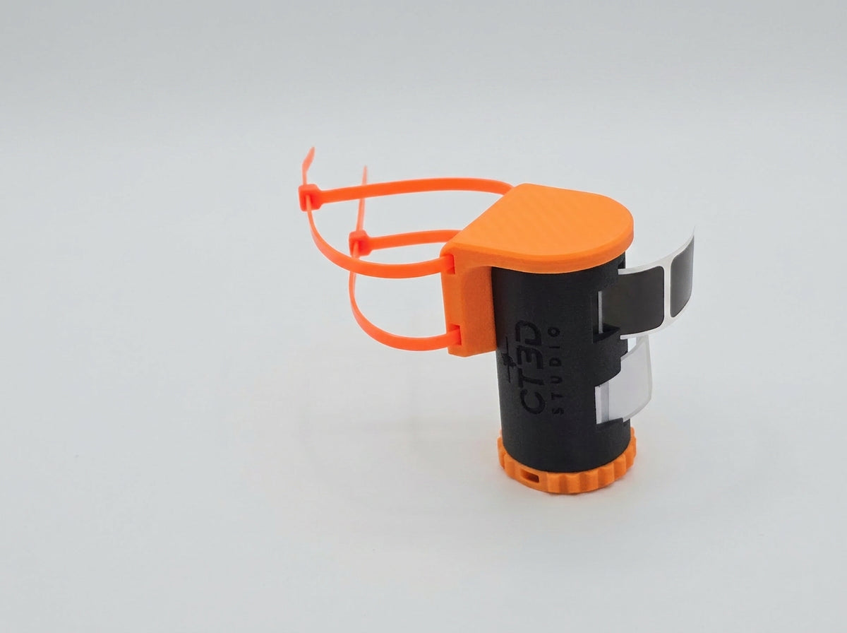 Paster Companion mounted with zip-tie wall/stick mount