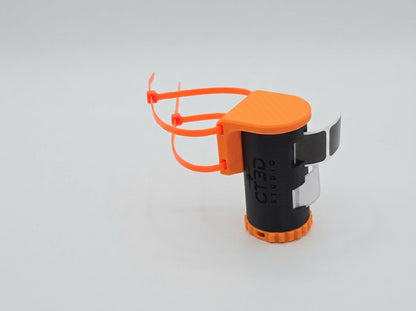 Paster Companion mounted with zip-tie wall/stick mount