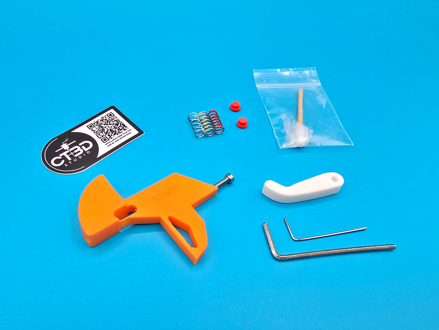 Zer0Axis Flat Trigger System Straight Pull 2011 Style Performance for ACE Staccato P / Sand Viper